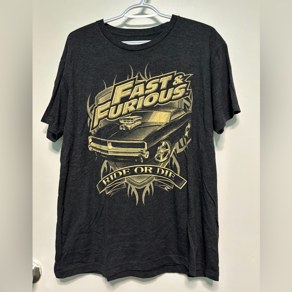 UNIVERSAL STUDIOS FAST&FURIOUS RIDE OR DIE T-SHIRT